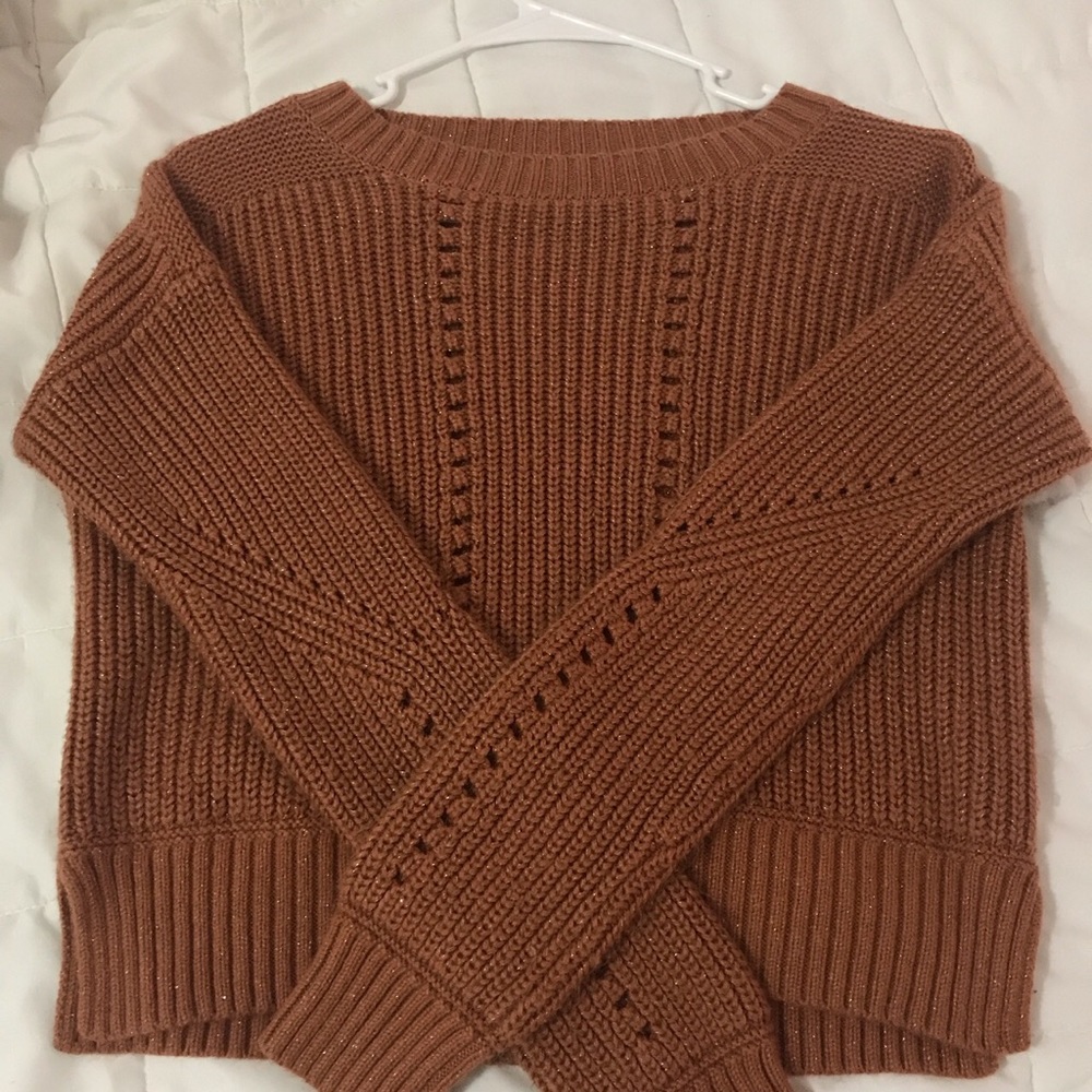 Burnt orange Aeropostale sweater